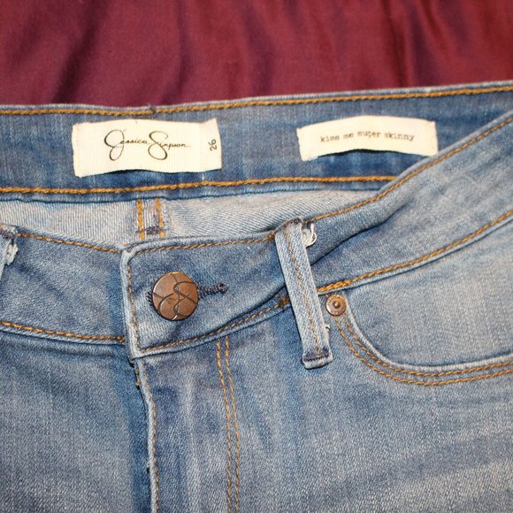 Jessica Simpson Kiss Me Super Skinny Jegging - Picture 2 of 3
